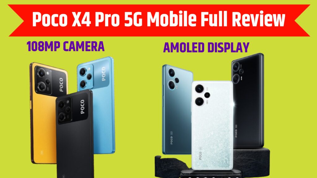 Poco X4 Pro 5G Mobile AMOLED Display